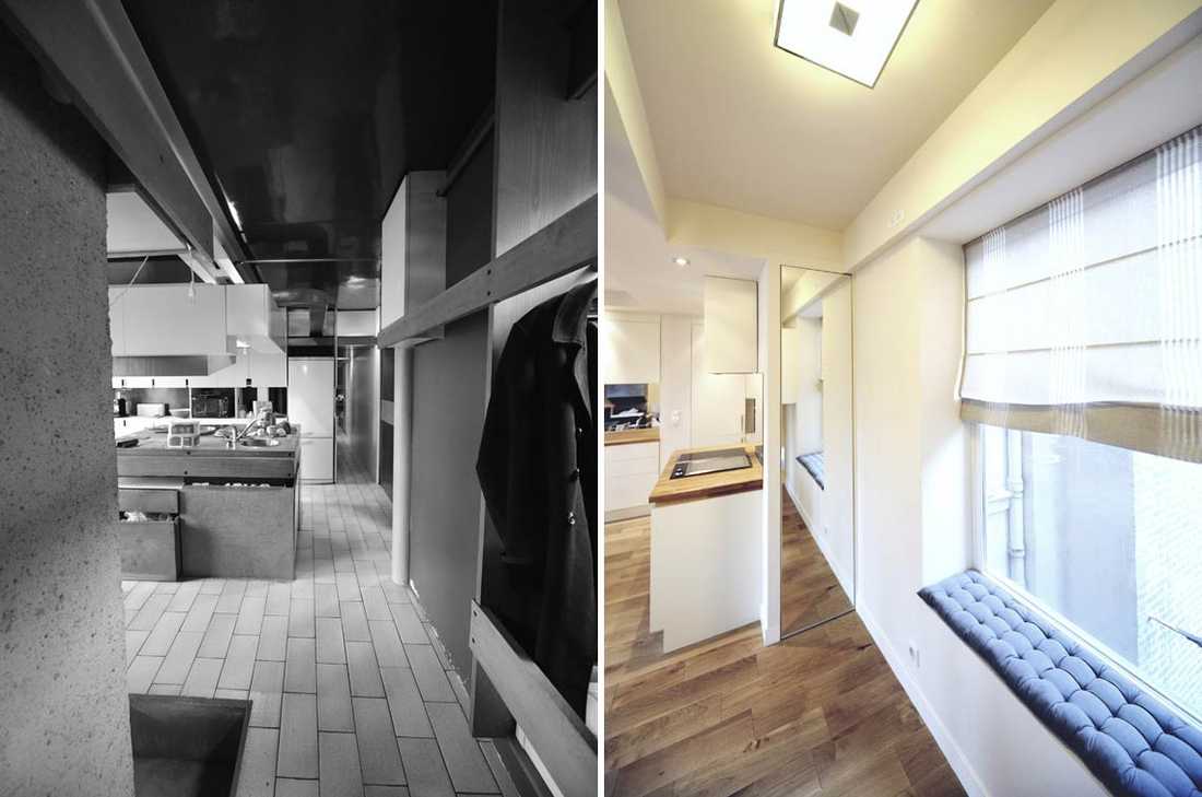 Aménagement d'un appartement atypique par un architecte d'intérieur à Lyon