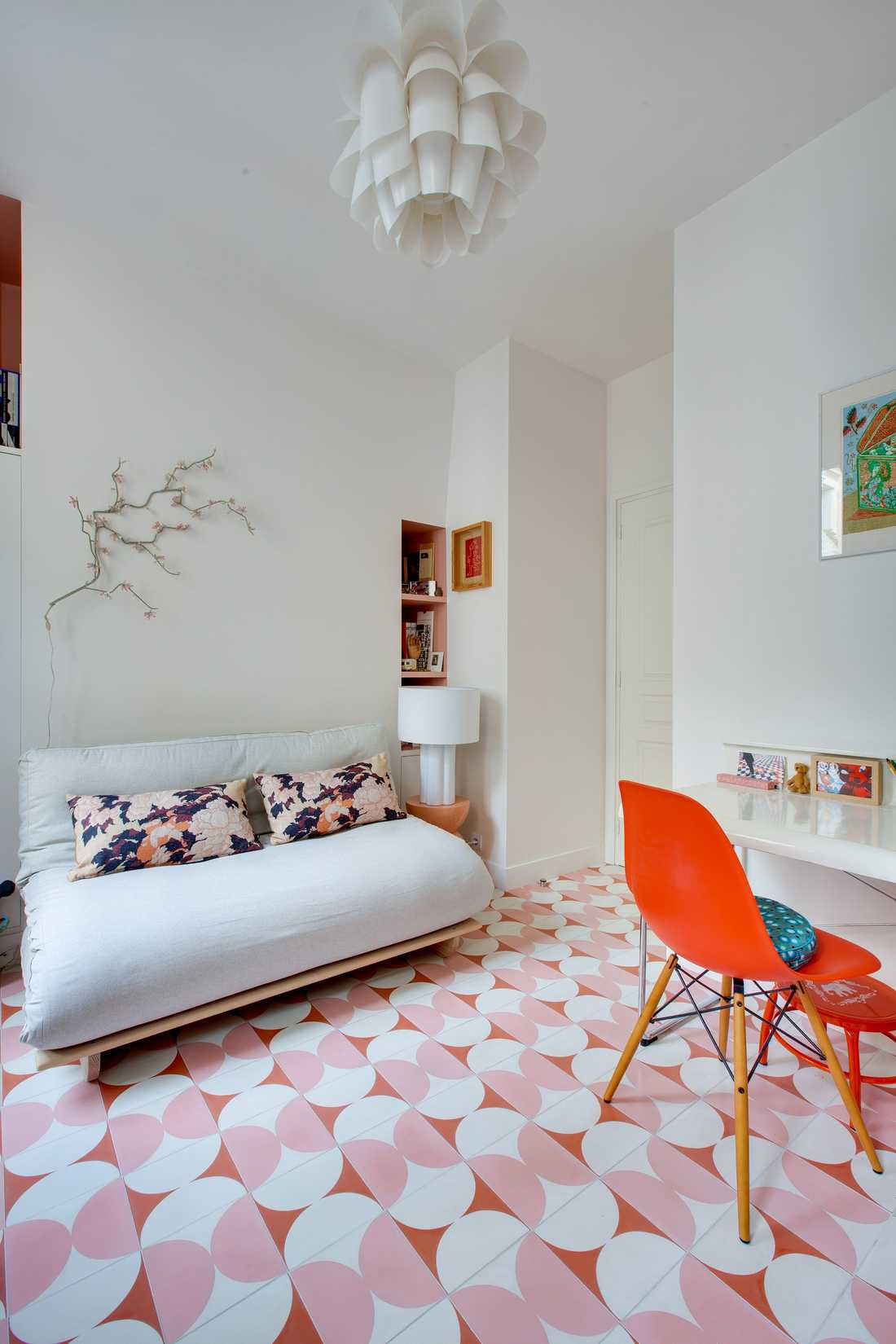 Chambre rose