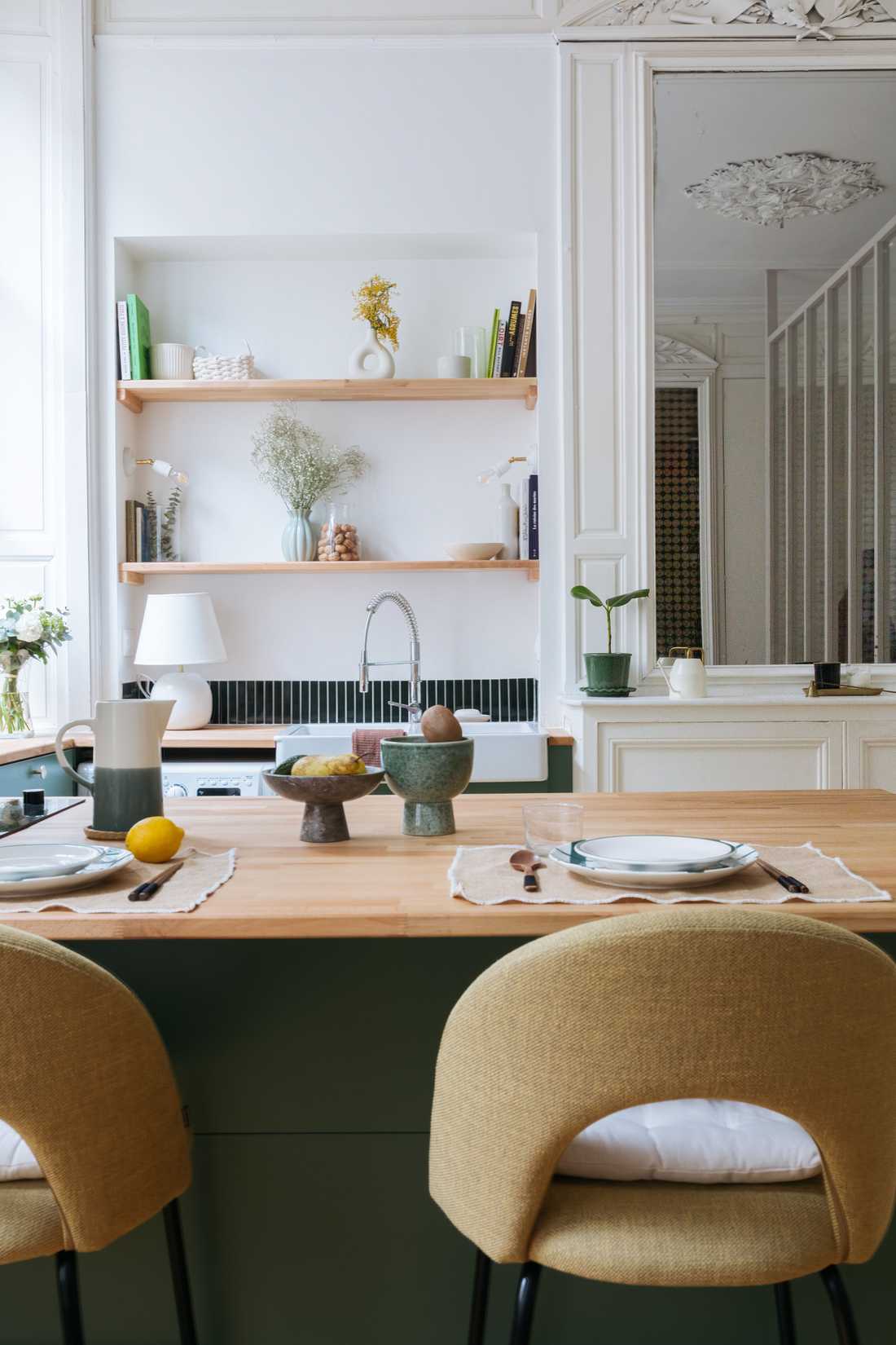 Relooking de la cuisine d'un appartement 2 pièces à Lyon