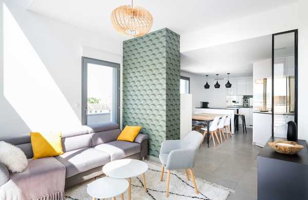 Aménagement et décoration d'un duplex neuf