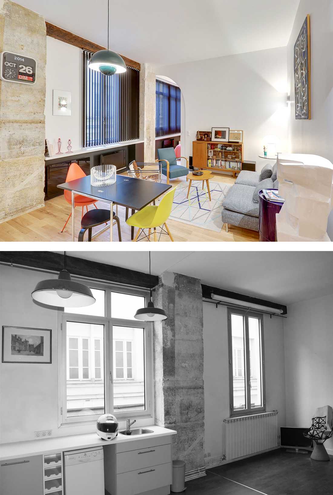 Isolation d'un appartement à Lyon dans le cadre d'une prestation complète d'architecture d'intérieur