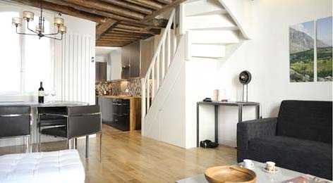 Réalisation d'architecture d'intérieur : rénovation d'un appartement en duplex à Lyon