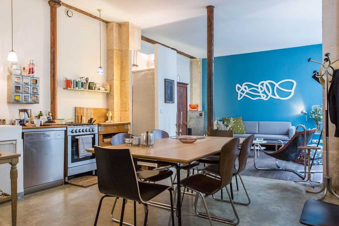 Relooking d'un appartement loft par un décorateur d'intérieur à Lyon