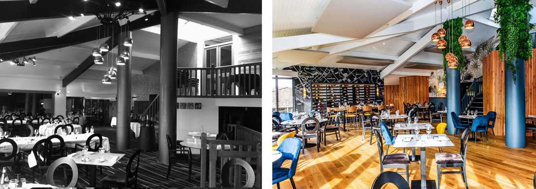 Avant-Après : Rénovation de la salle de restaurant d'un hôtel 3 étoiles