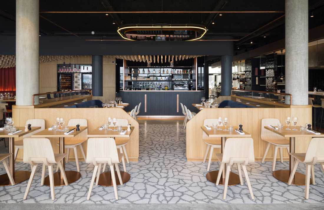 Aménagement d'un restaurant bistronomique à Lyon par un architecte