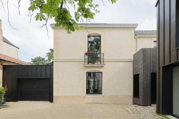 Extension of a town house made by an architect in Lyon