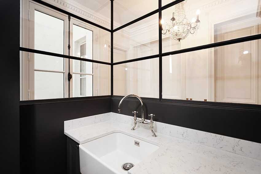 Salle de bain aménagée par un architecte d'intérieur à Lyon