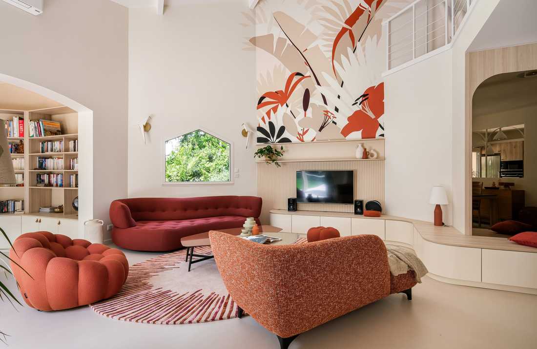 Rénovation d'une maison atypique à Irigny (69) par un architecte d'intérieur