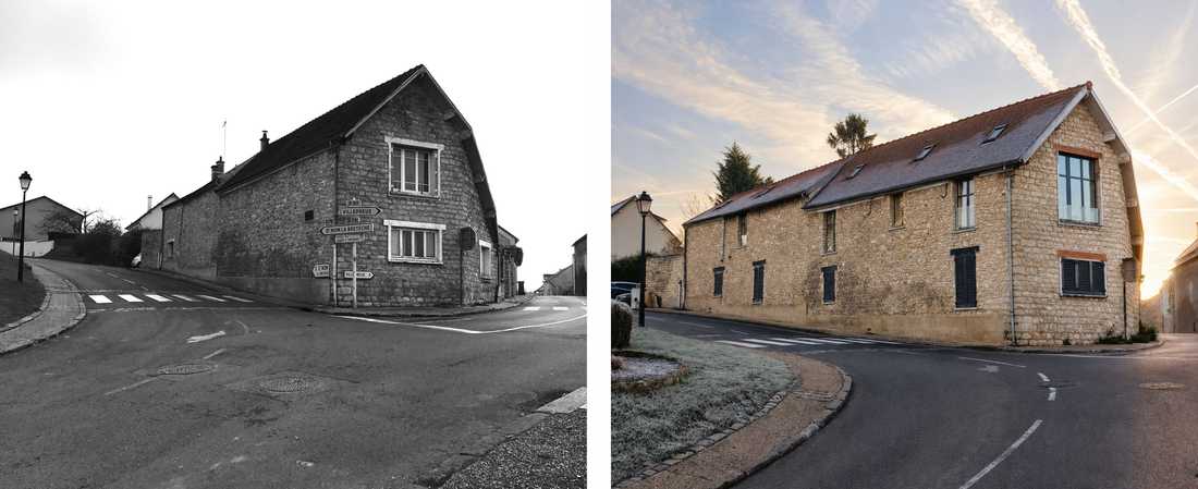 Rénovation d'un corps de ferme par un architecte en Auvergne-Rhône-Alpes