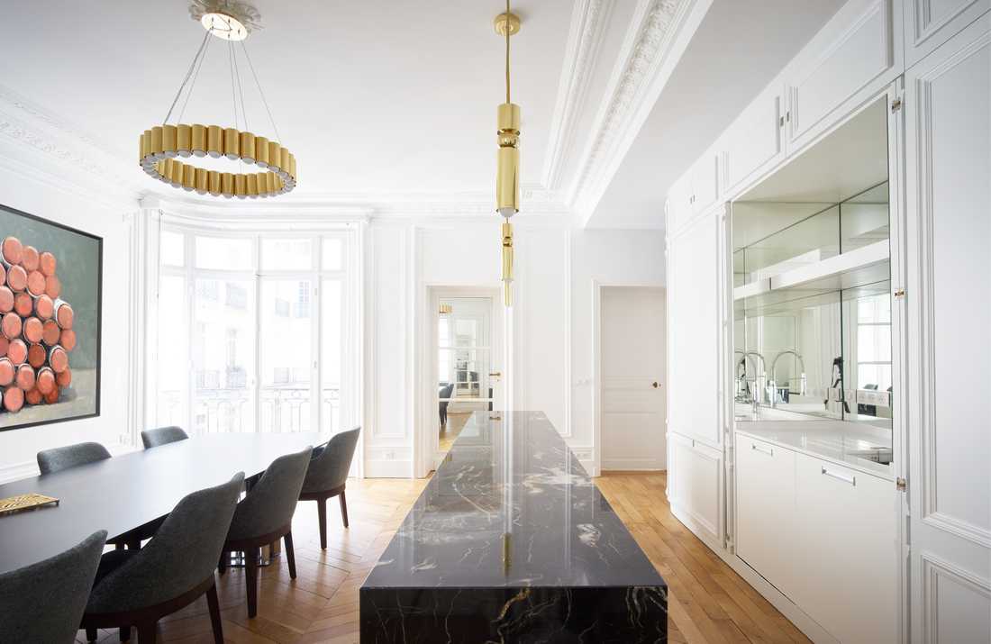 Redesign of Haussmannian apartment in Lyon