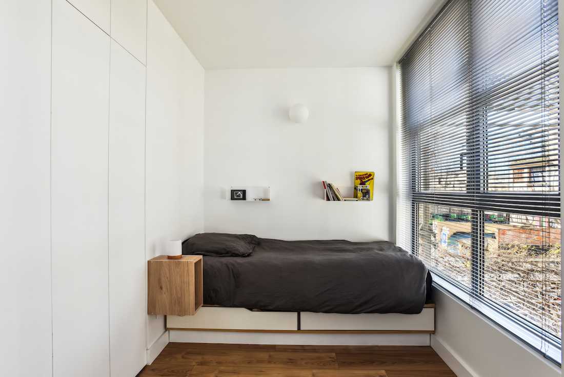 Création d'une chambre dans un duplex - une chambre