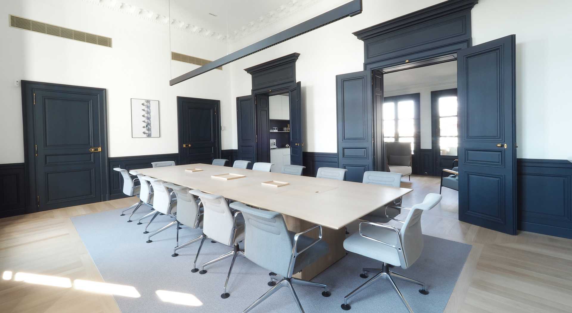 Office design of a company by an architect in Lyon