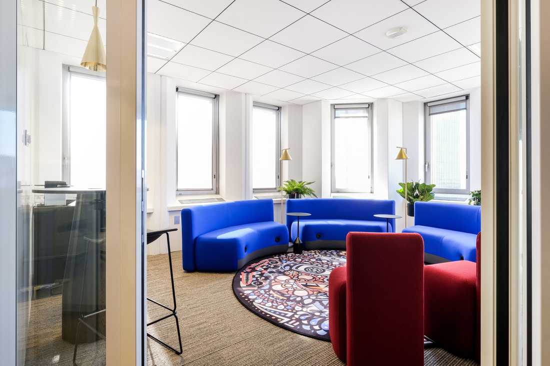 Aménagement d'un office notarial par un architecte d'intérieur à Lyon