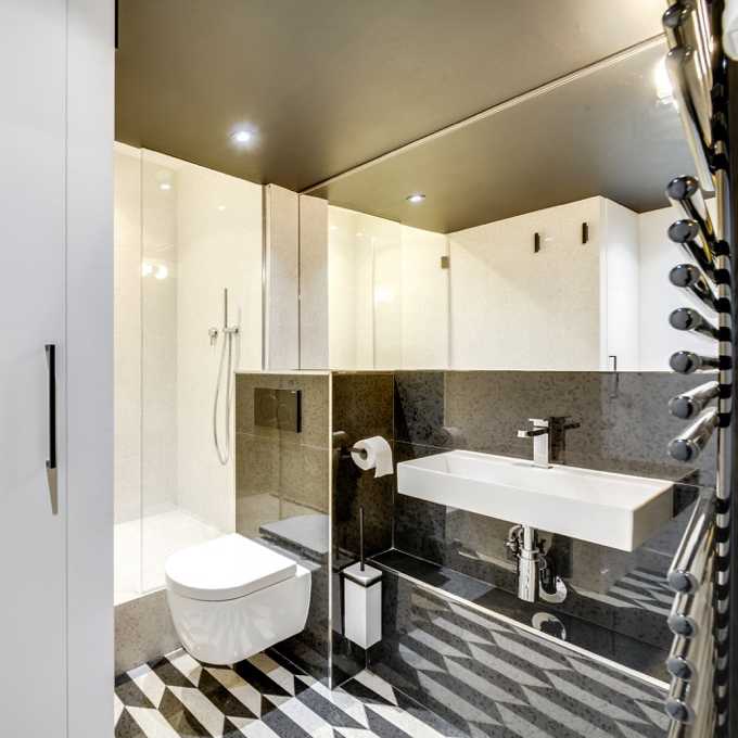 Salle de bain aménagée par un architecte exerçant à Lyon
