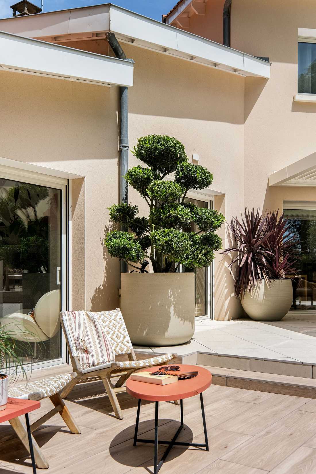 Sélection de mobilier extérieur pour une villa