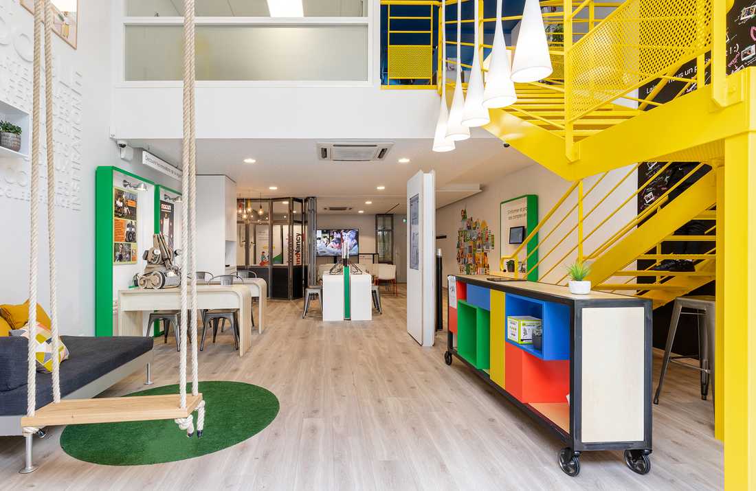 Aménagement d'un atelier numérique par un architecte à Lyon