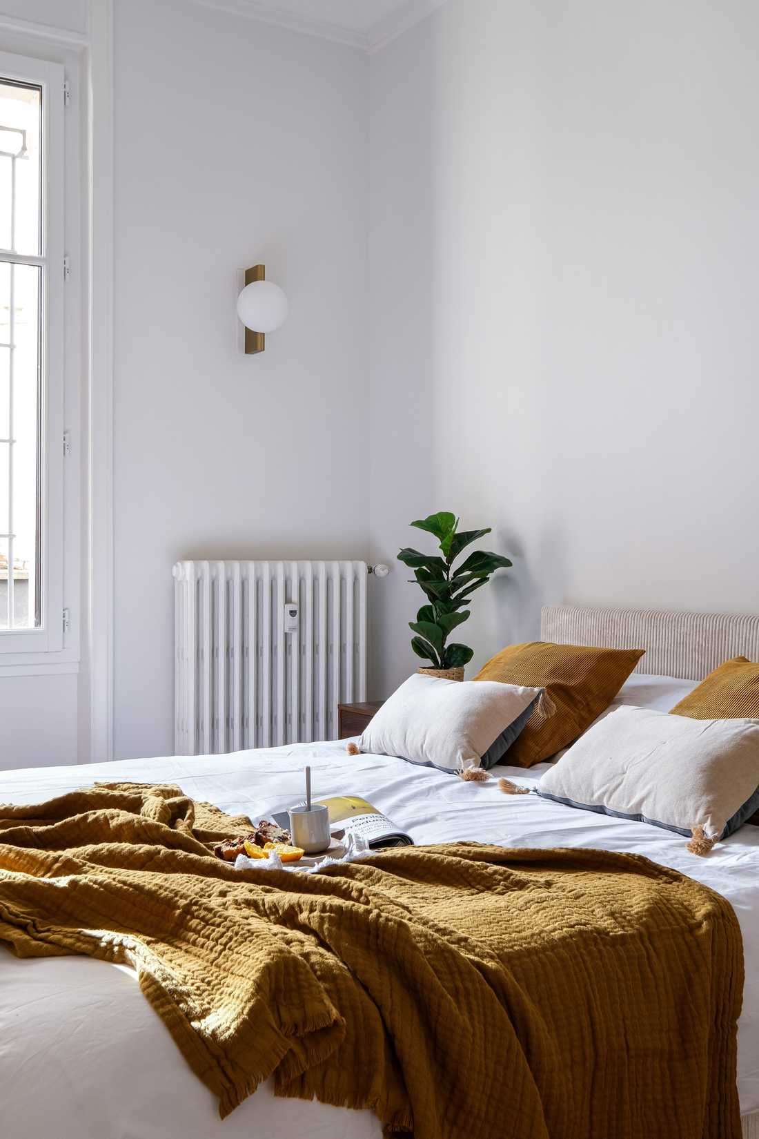 Chambre rénovée par un architecte d'intérieur