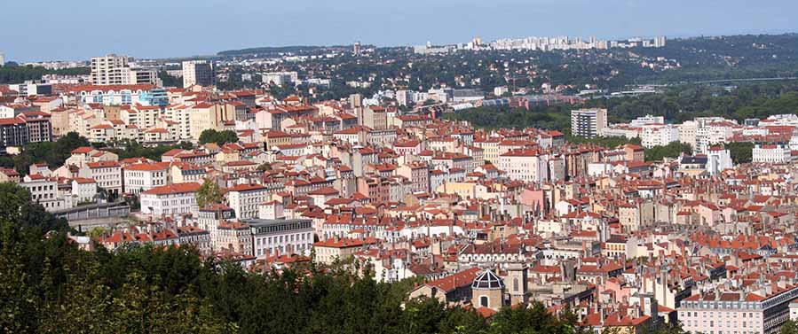 Appartements du quartier de la Croix Rousse à Lyon